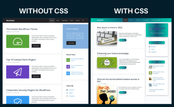 Additional CSS For Generate Press Theme Using Websites